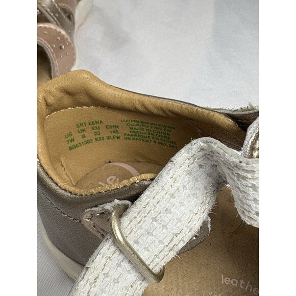 Stride Rite Toddler Girls Size 7 SRTech Xena Leather Sandals - Picture 7 of 7